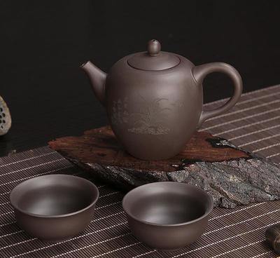 原矿紫砂茶壶与紫砂茶具 手工艺术的品茗雅趣