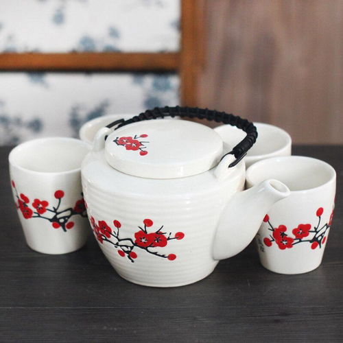 经典陶瓷茶具五件套 传统工艺与现代家用电器的和谐共鸣