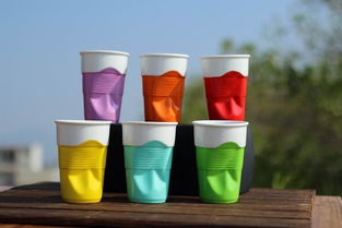 陶瓷防烫随手杯 精致茶具的高清视觉盛宴