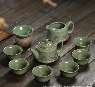 哥窑茶具 复古民窑的匠心之作